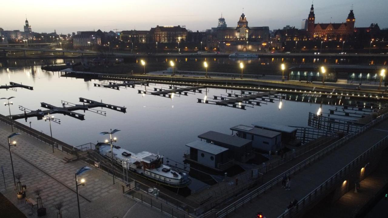 Hausboot - Domy Na Wodzie - Houseboat Porta Mare - Odradream Stettin Exterior foto