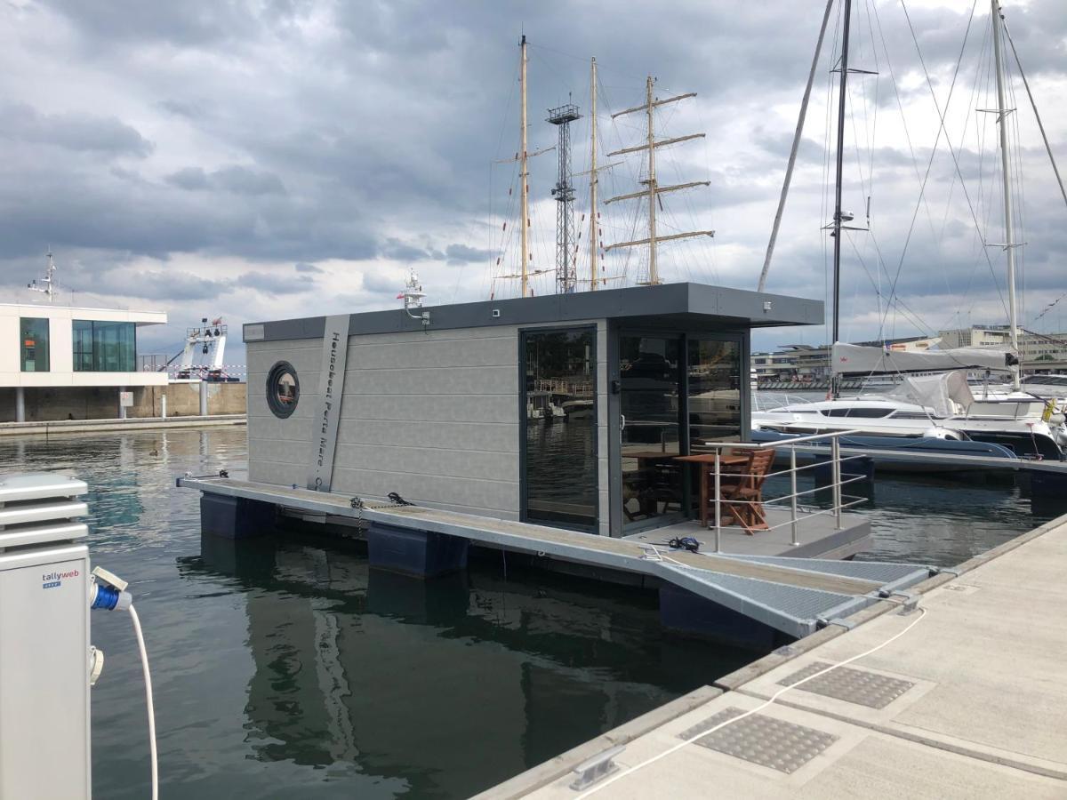 Hausboot - Domy Na Wodzie - Houseboat Porta Mare - Odradream Stettin Exterior foto