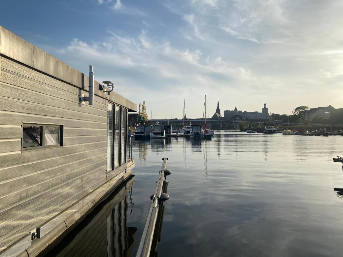 Hausboot - Domy Na Wodzie - Houseboat Porta Mare - Odradream Stettin Exterior foto