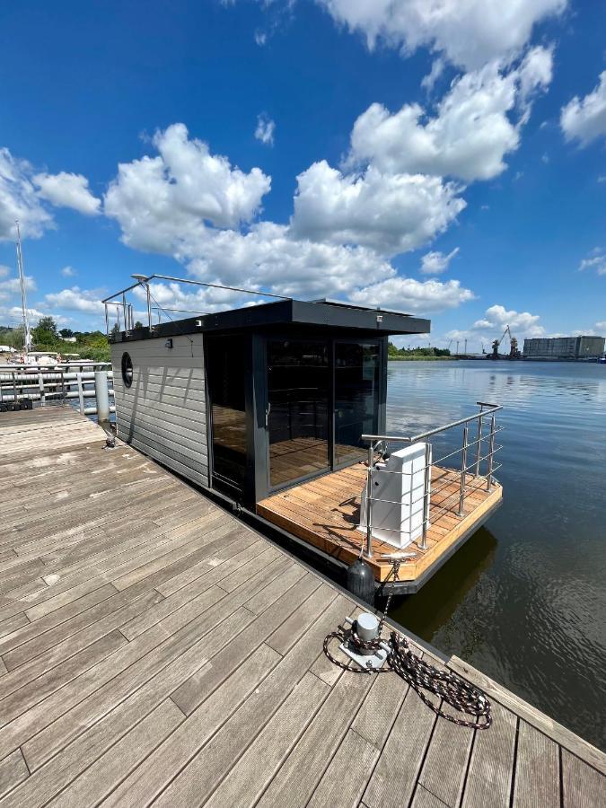 Hausboot - Domy Na Wodzie - Houseboat Porta Mare - Odradream Stettin Exterior foto