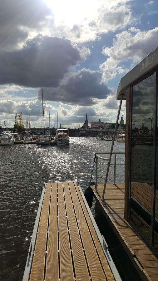 Hausboot - Domy Na Wodzie - Houseboat Porta Mare - Odradream Stettin Exterior foto